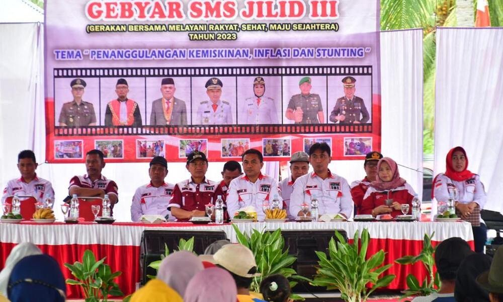 28 Gebyar SMS Jilid III kembali digelar dan dilaksanakan di Kecamatan Randangan, Senin, (13/03/2023)